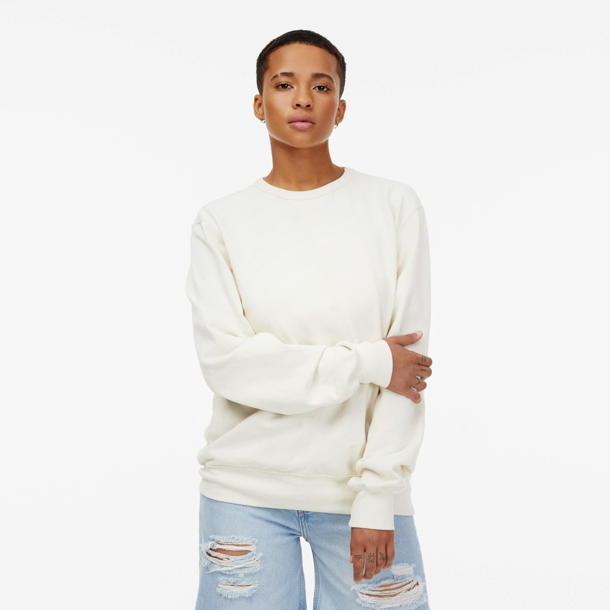 UnisexRecycledTerryPulloverCrew_OffWhite_Womens_OnFigure_1x1_1135.jpg