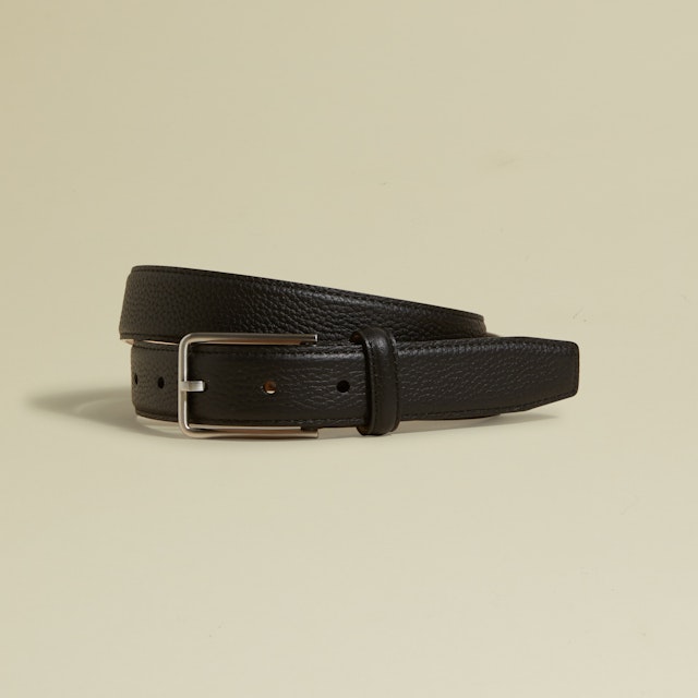 Pebble Leather Belt 30 mm