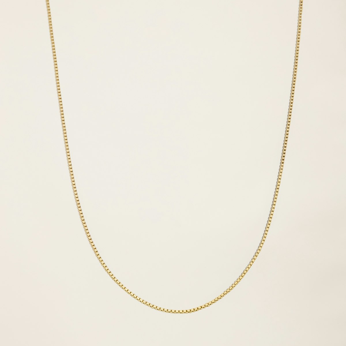 14K Gold Box Chain Necklace - 16__A_6235_Edited_Edited.jpg