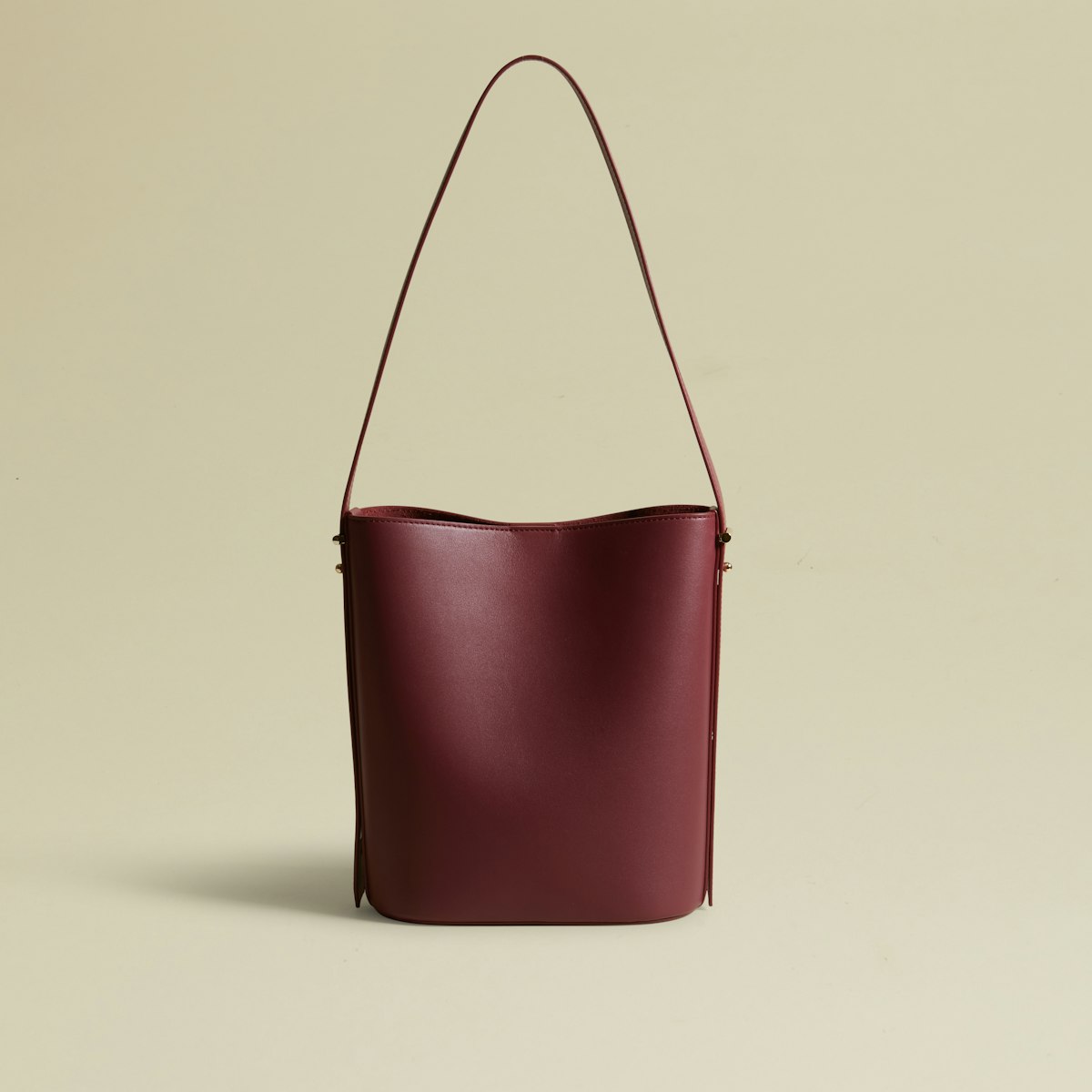 Phoebe Leather Bucket Bag