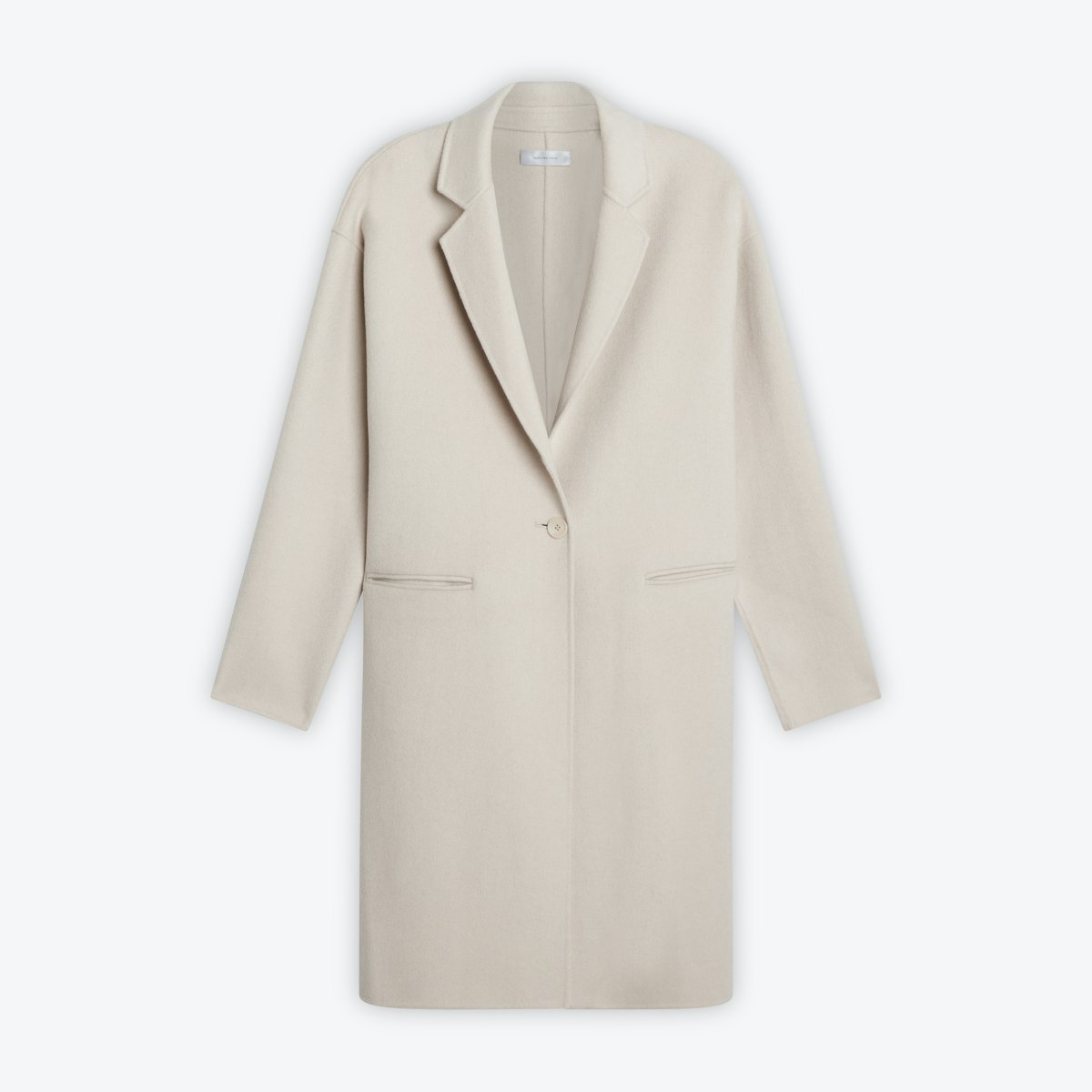 Cashmere Wool Cocoon Coat